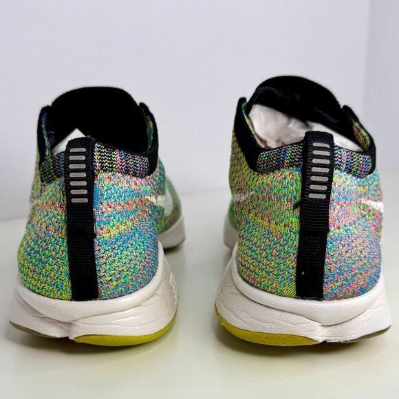 Women's Size 7.5 - Nike Flyknit Zoom Agility Multicolor Sneaker Running Shoe - Picture 6 of 9